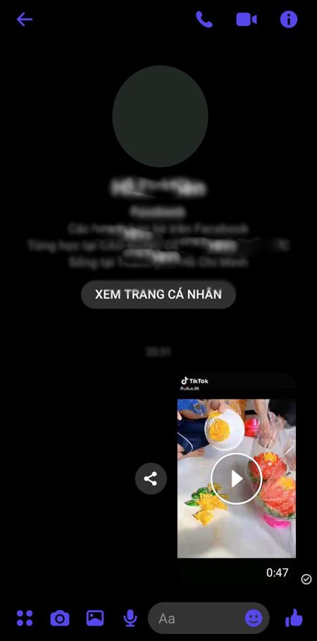 Cách gửi video qua messenger không bị mờ