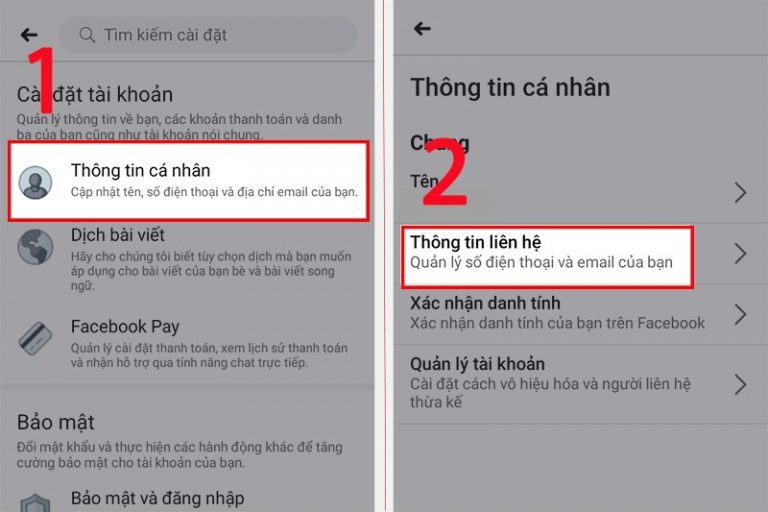 Thay đổi, cập nhật nhiều số điện thoại trên tài khoản facebook để bảo mật thông tin