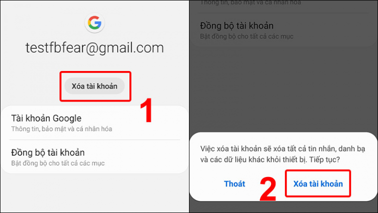Hướng dẫn chi tiết cách đăng xuất tài khoản Google trên điện thoại